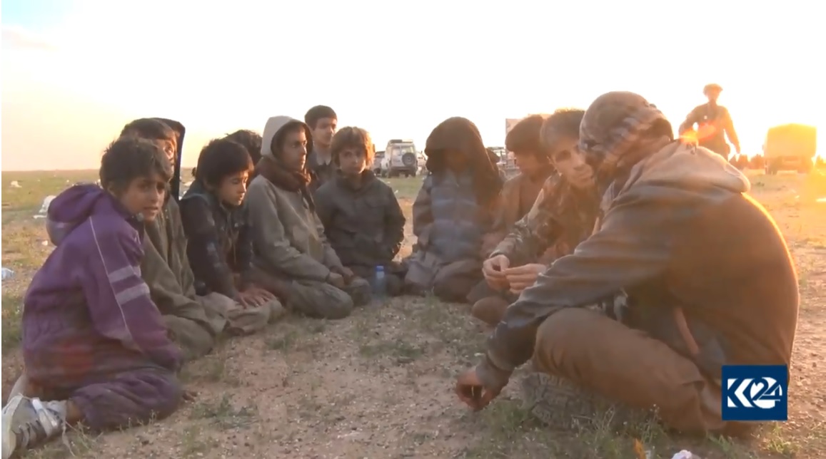 له‌ باغوز 11 منداڵى كوردى ئێزدى رزگار كران